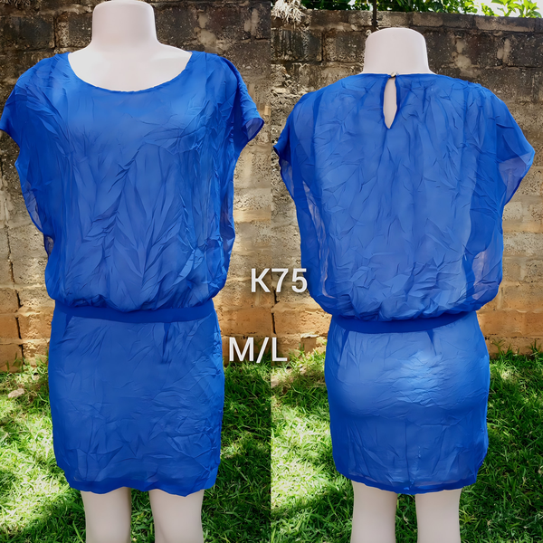 Robe bleu