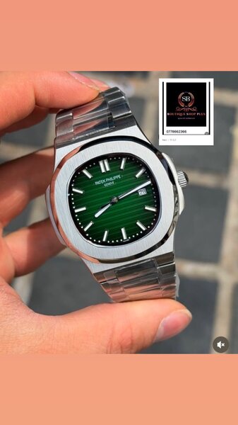 Montre Patek Philippe authentique avec sa boîte