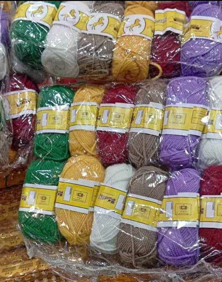 Fil à Tricoter Coloré