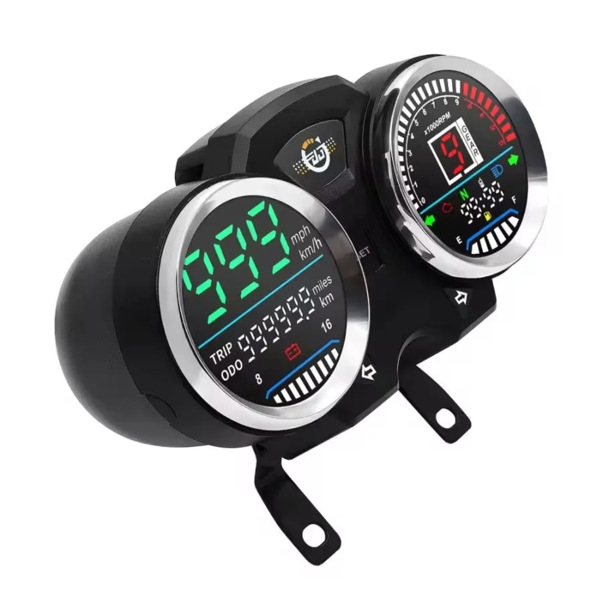 Compteur de moto numérique LED