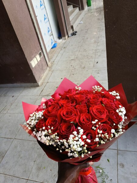 Rose naturelles