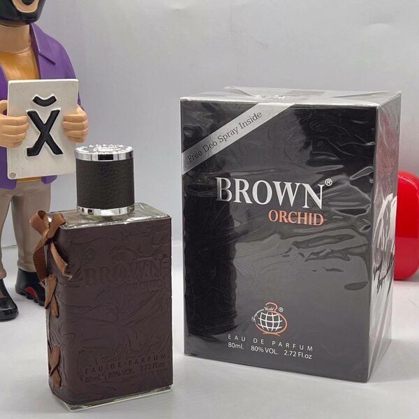 Brown orchid