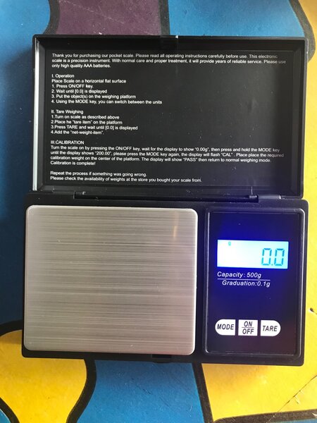 Gold scale