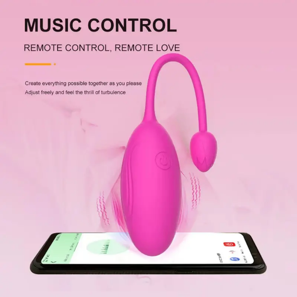 Œuf Vibrant Contrôle Musique