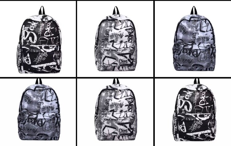 Sac à dos graffiti tendance
