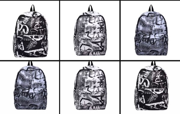 Sac à dos graffiti tendance