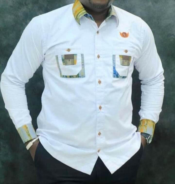 Chemise manches longues disponible a 6000fr