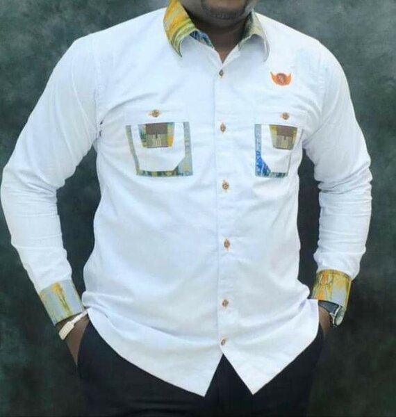 Chemise manches longues disponible a 6000fr