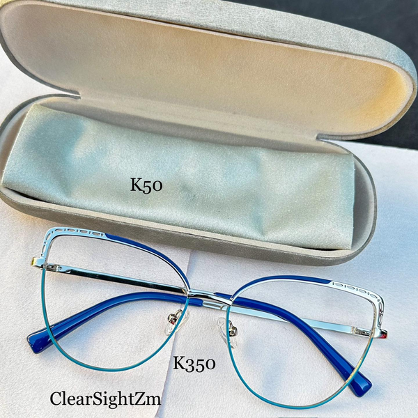 lunette bleu gris