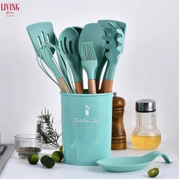 Ensemble de cuisine en silicone