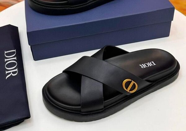 Sandales en cuir homme