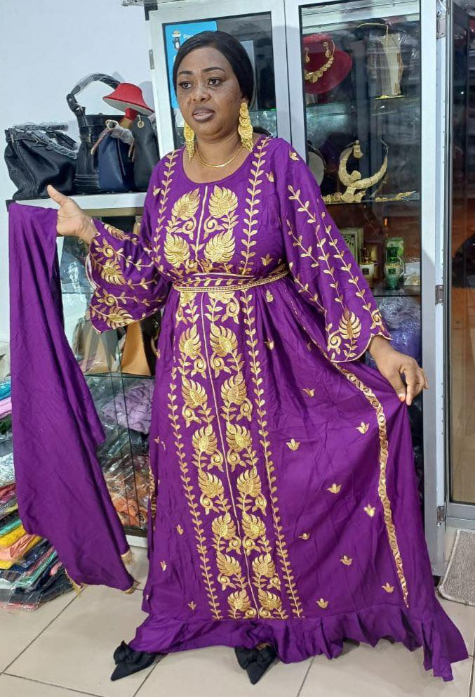 Boubou violet