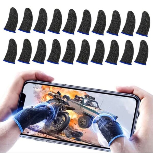 Gant de doigt de gamer mobile