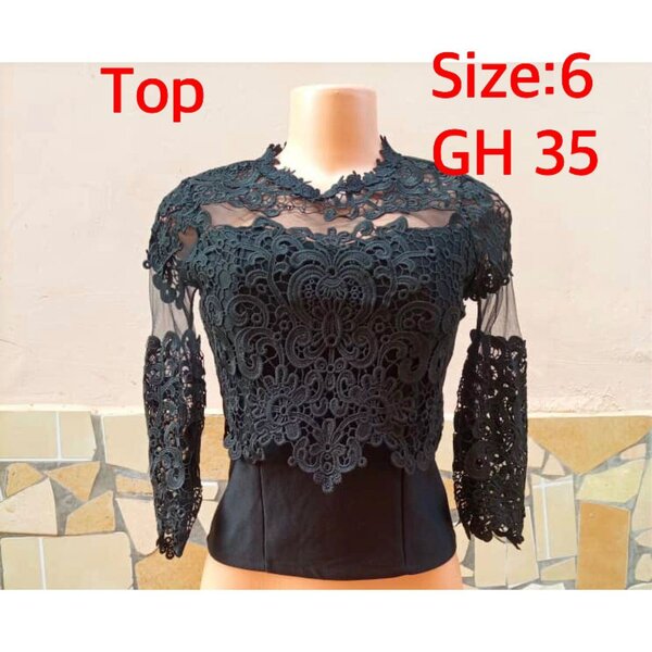 Ladies black top