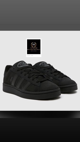 Basket ADIDAS CAMPUS TRIPLE BLACK AUTHENTIQUE dans sa boîte
