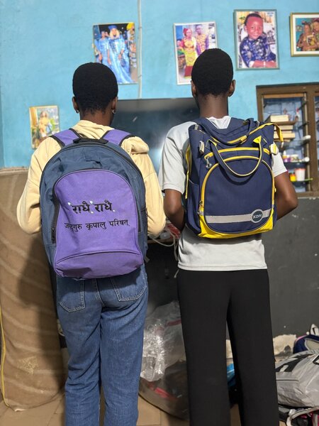 Sacs à dos scolaires colorés