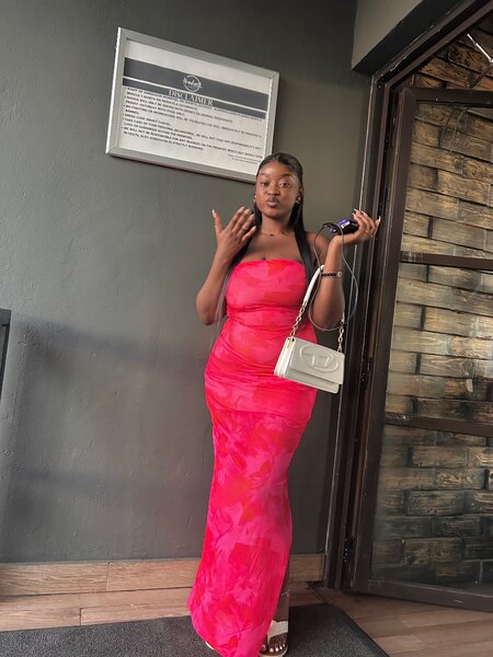 Mesh Boobtube dress