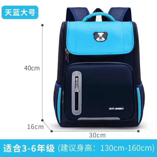Sac à dos bleu enfant