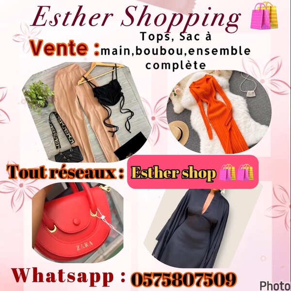 Esther shopping 