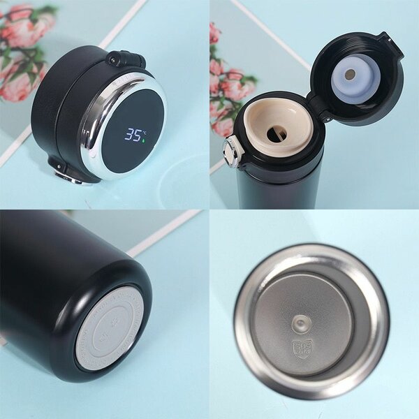 Thermos inoxydable intelligente