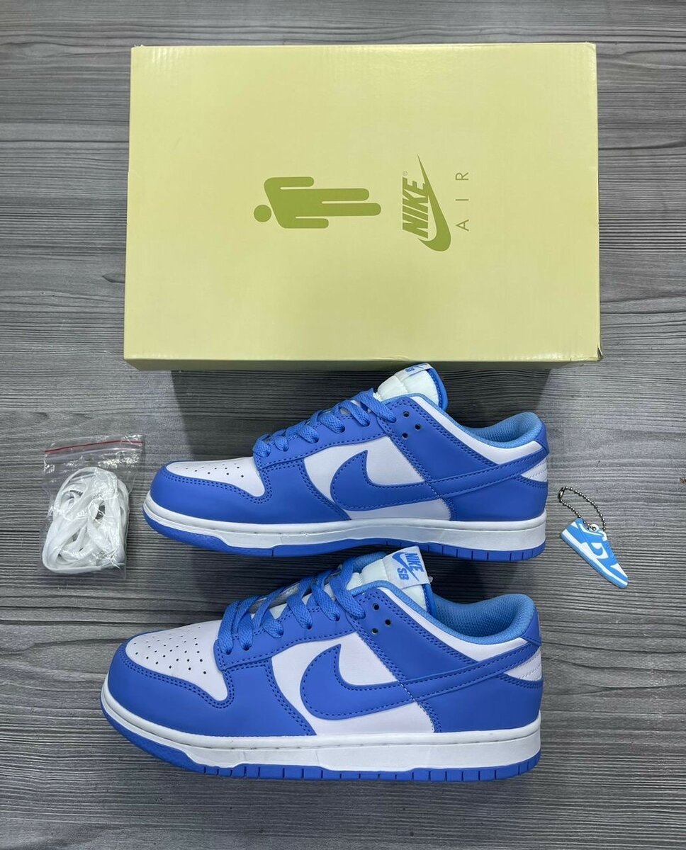 NIKE SB BLUE AND WHITE