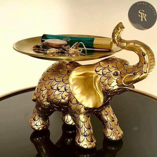 Porte-bijoux Éléphant Doré