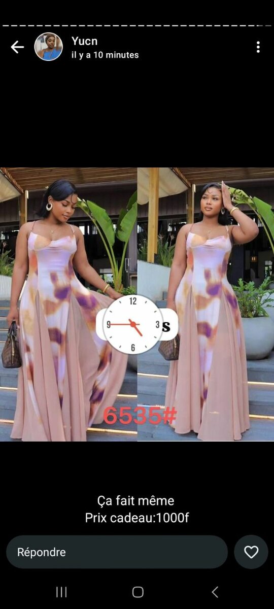Robe longue élégante