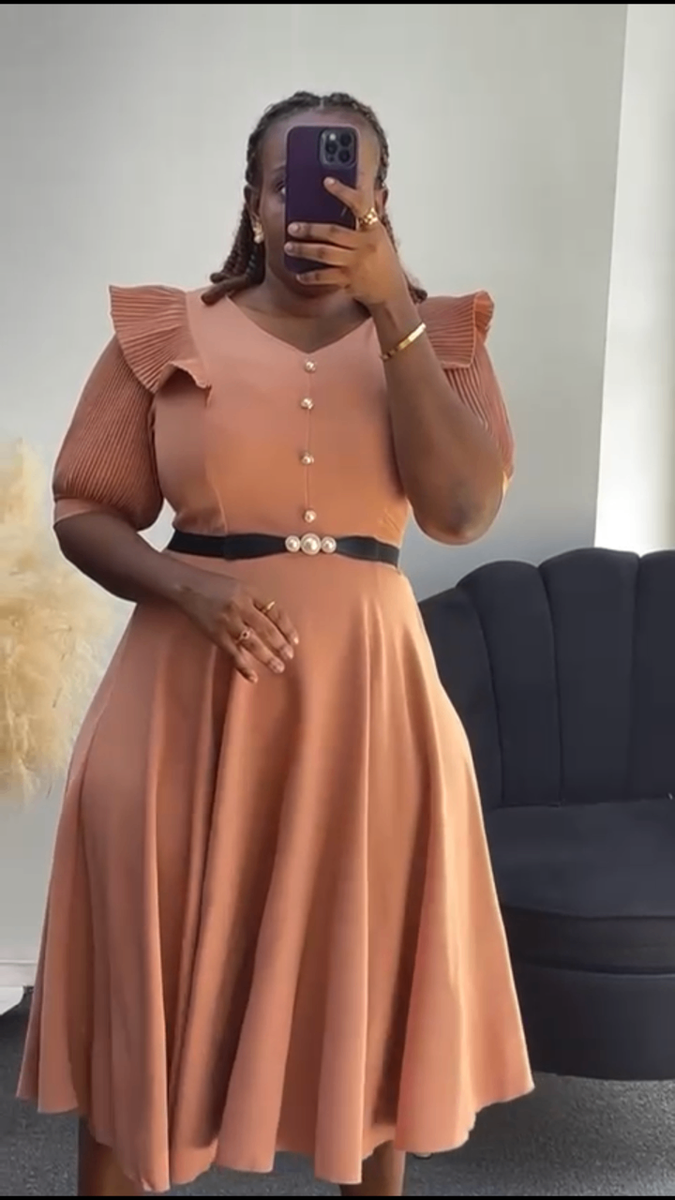 Straight dress