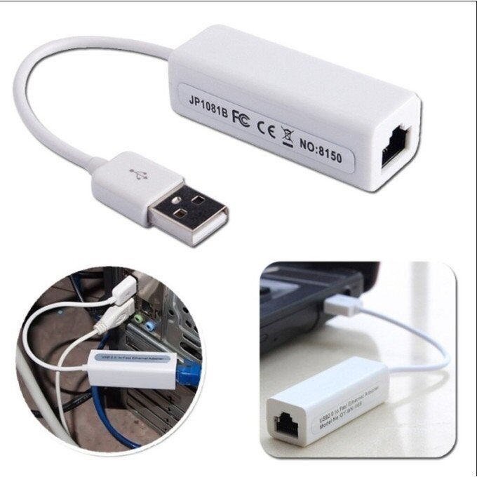 Adaptateur USB 2.0 vers Ethernet