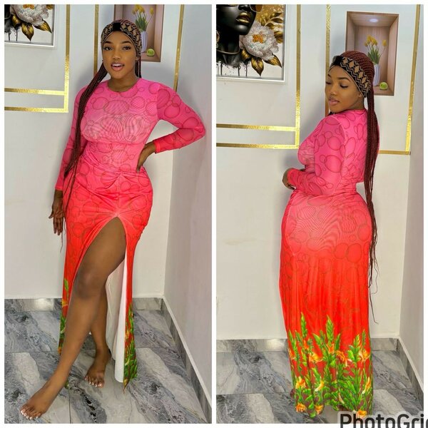Chic robe raffinée