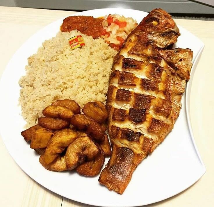 Assiette de poisson grillé savoureux