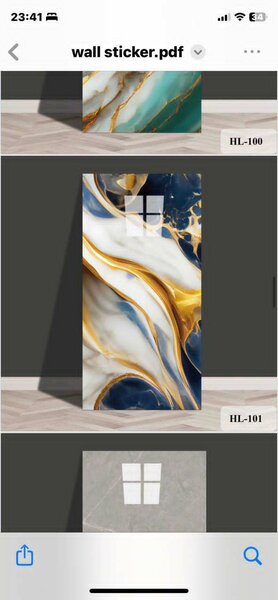 Papier PVC autocollant