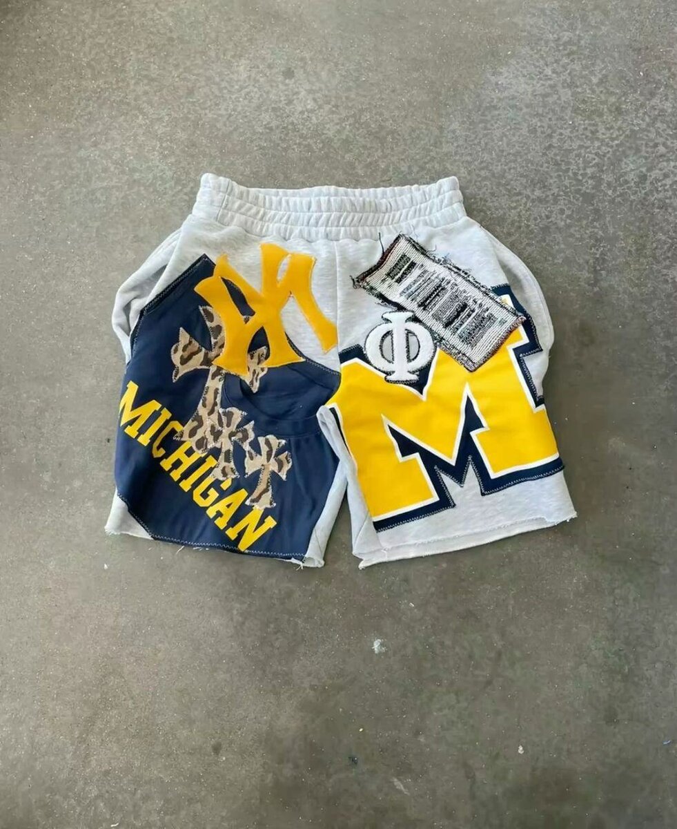 Shorts Michigan Patchwork