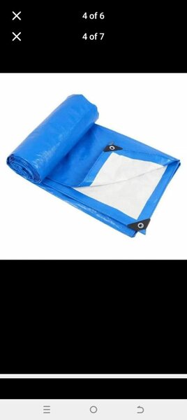 Poly tarp tents