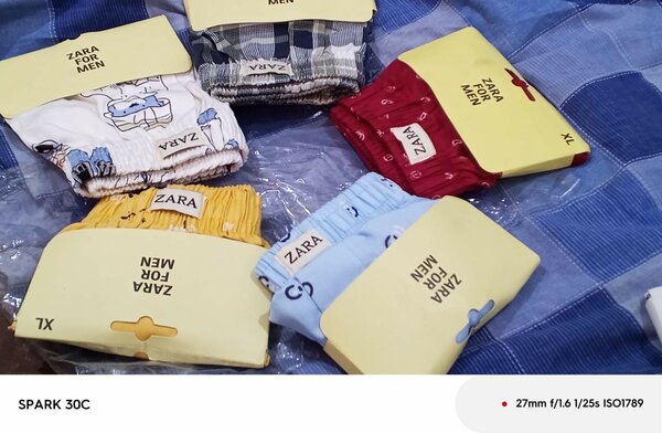Zara cotton boxers
