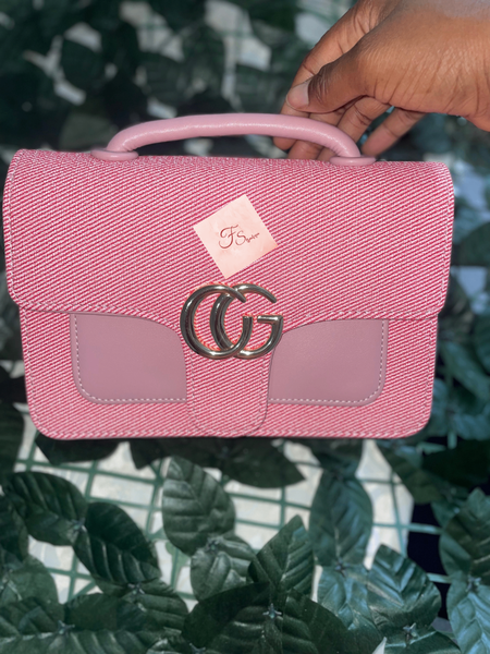 Sac à main rose chic