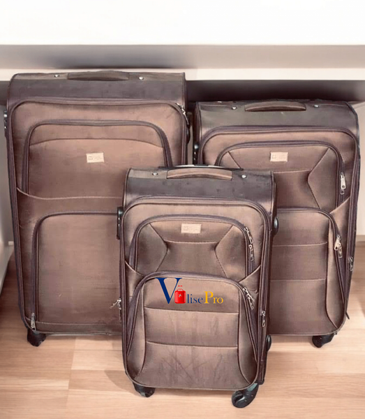Valises en tissus