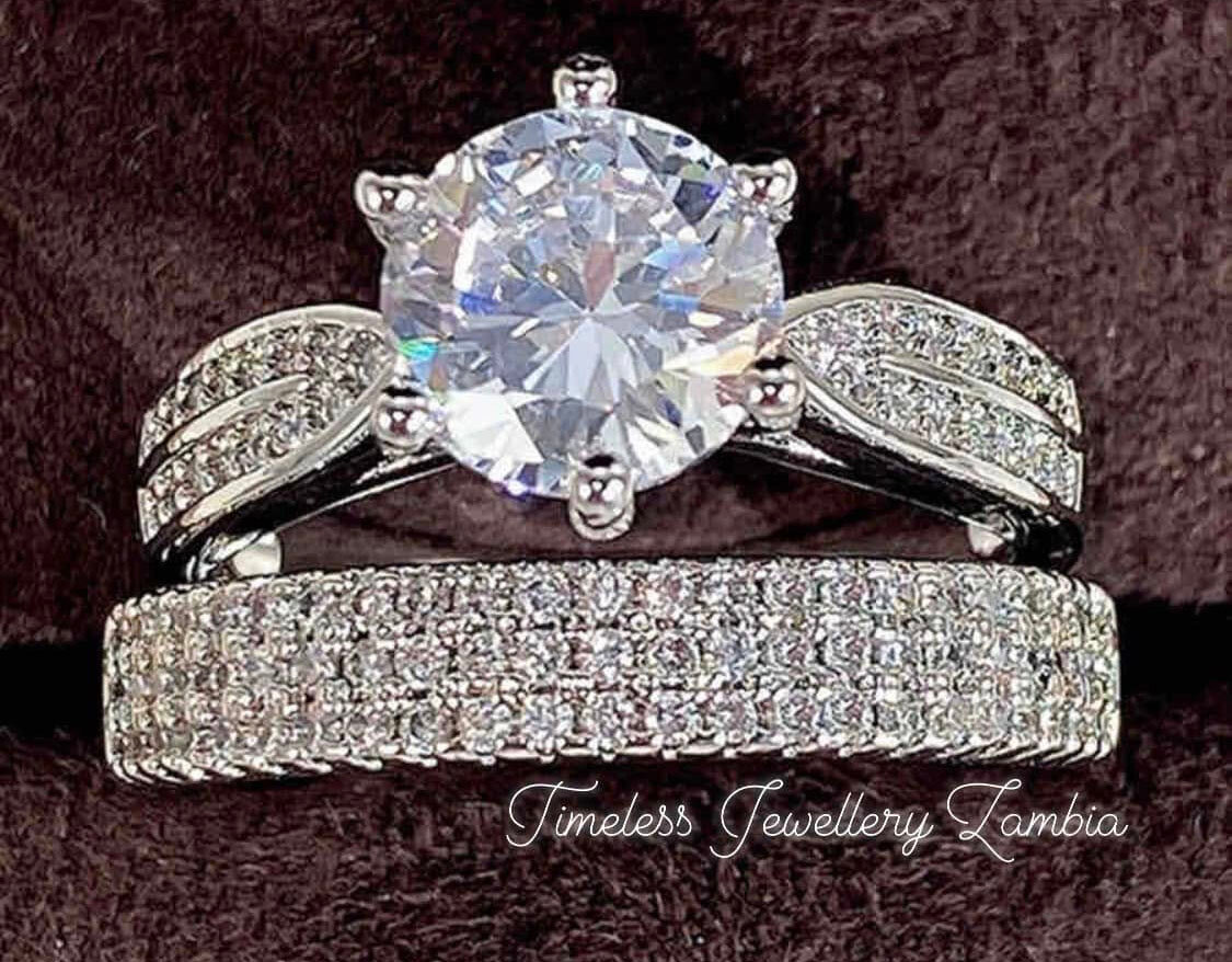 Silver plated ring