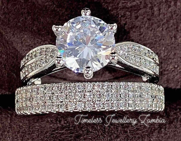 Silver plated ring