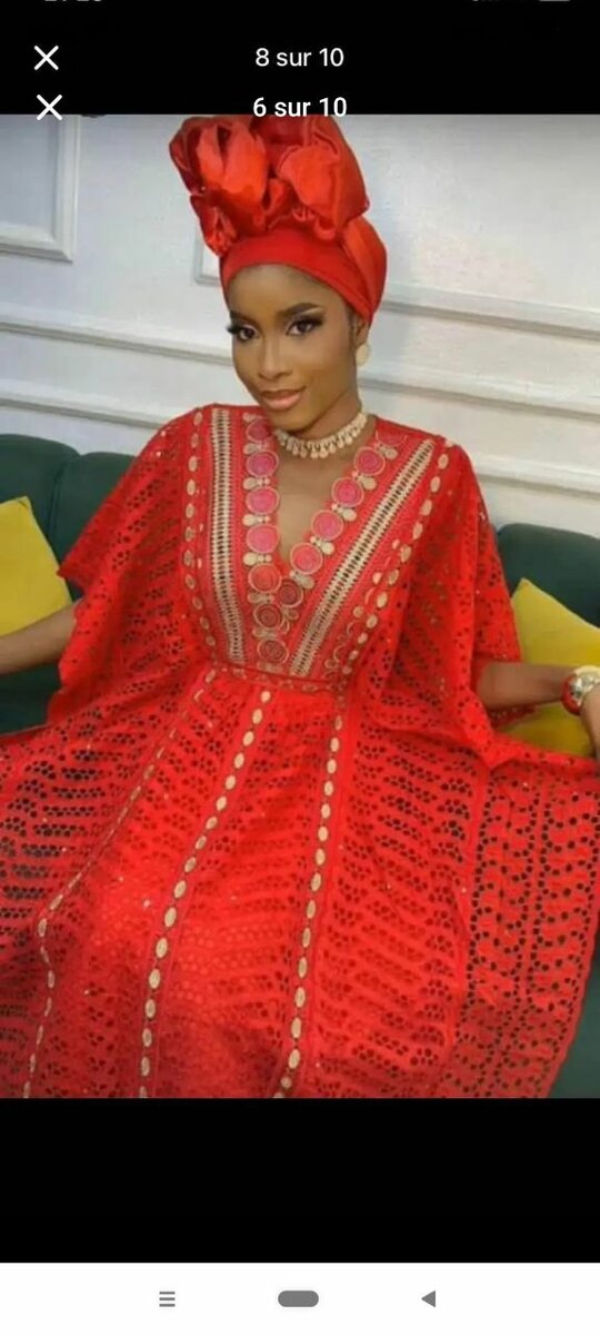 Robe dentelle