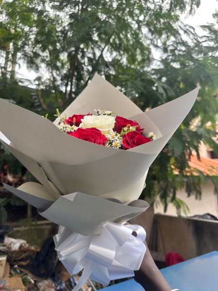 Bouquet de roses élégant