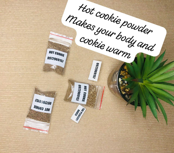 Hot cookie powder