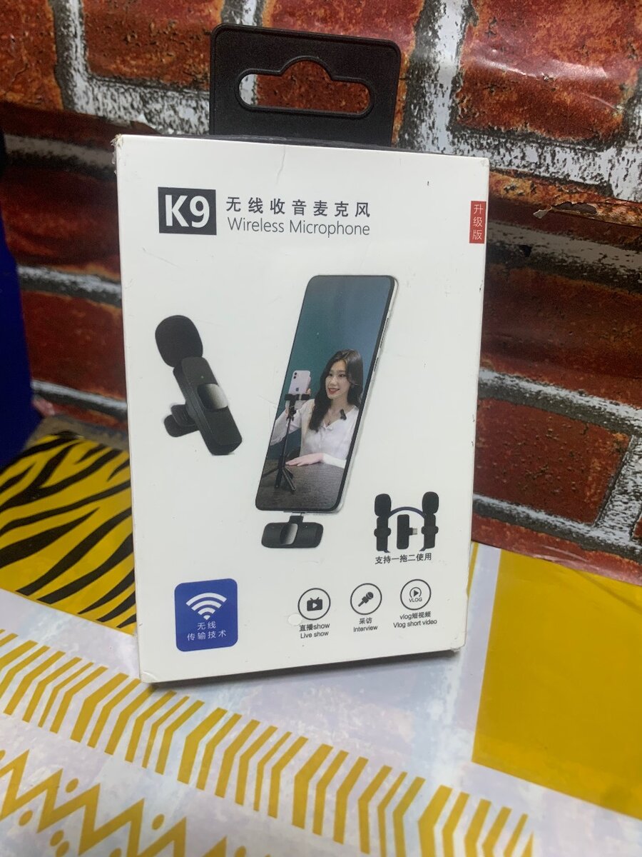 Microphone sans fil K9