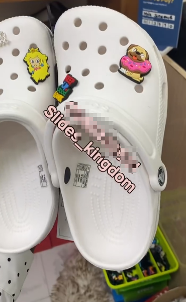 White crocs