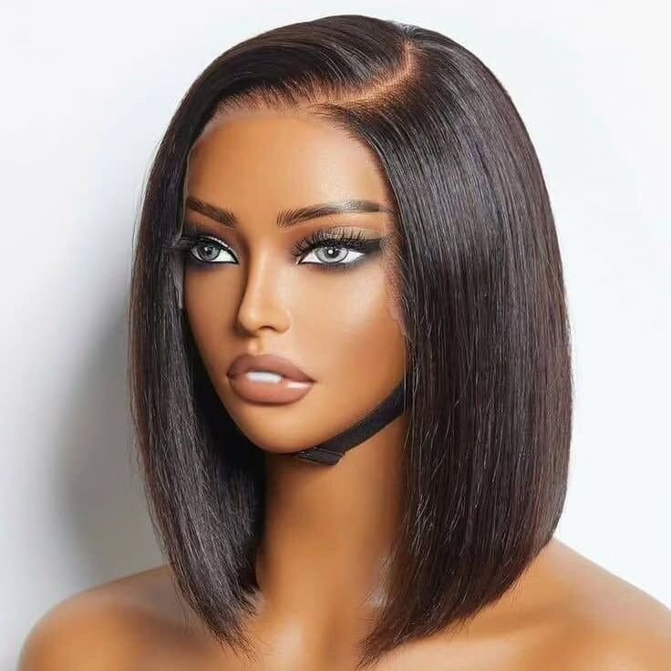 Bone straight wig