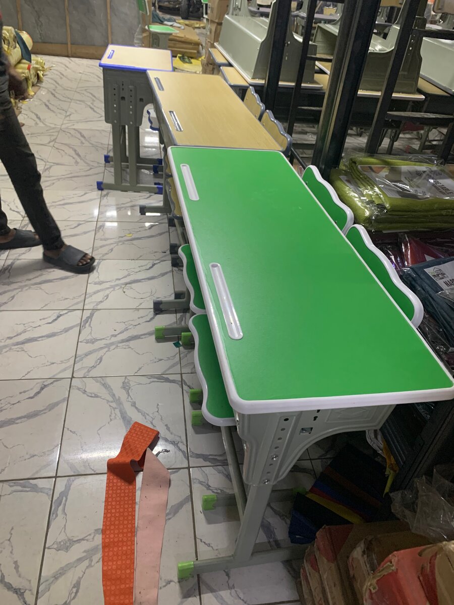 Table banc école 2 places