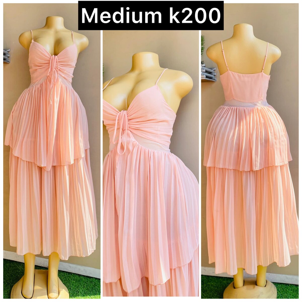 pink dress