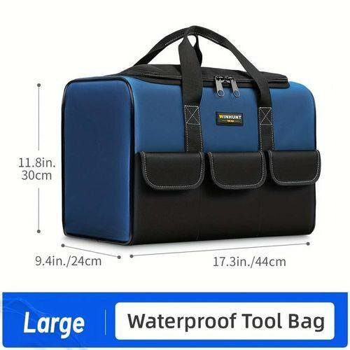 20 Pouces Sac à Outils Imperméable En Tissu Oxford, Poches M