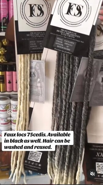 Faux locs 