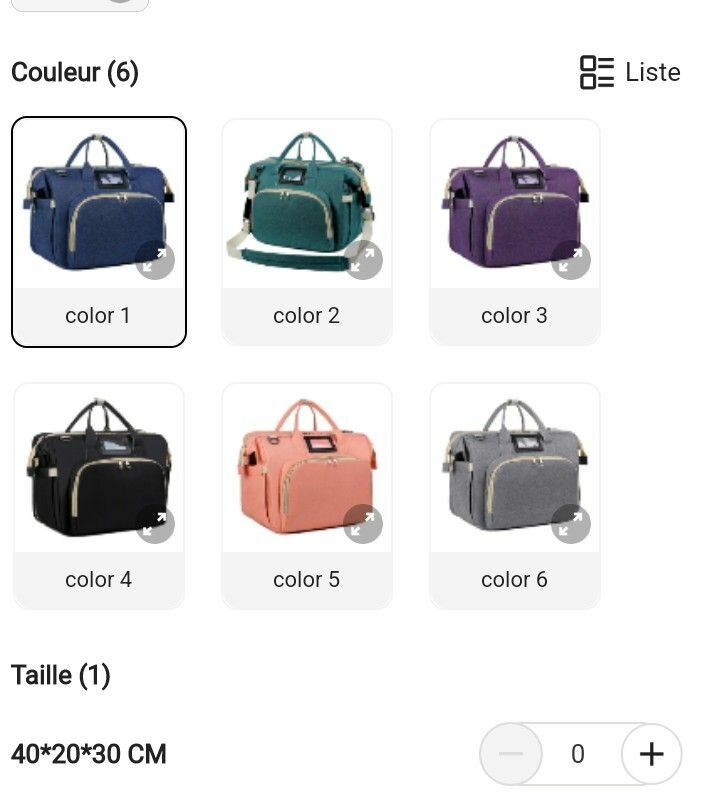 Sac à langer